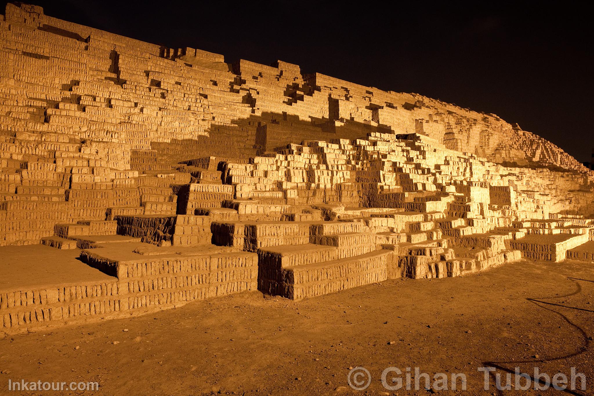 Huaca Pucllana in Miraflores, Lima