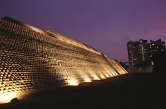 Huaca Huallamarca in San Isidro, Lima