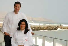 Chefs Ivn Kisic and Paola Marsano
