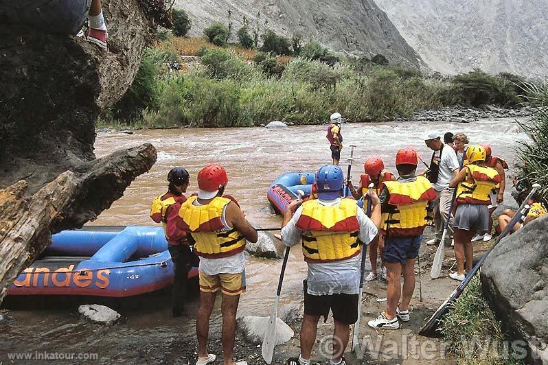 Rafting, Cañete