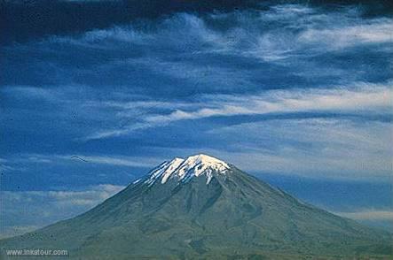 View of the Misti (volcano), Arequipa