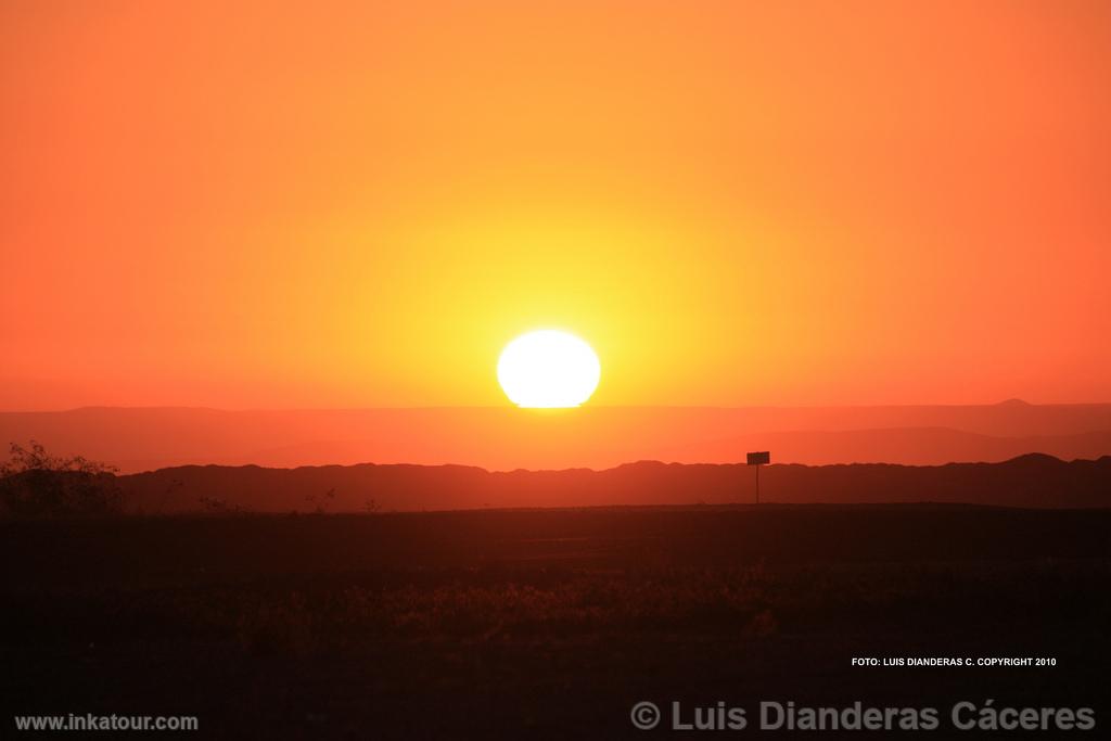 Sunset, Majes, Arequipa